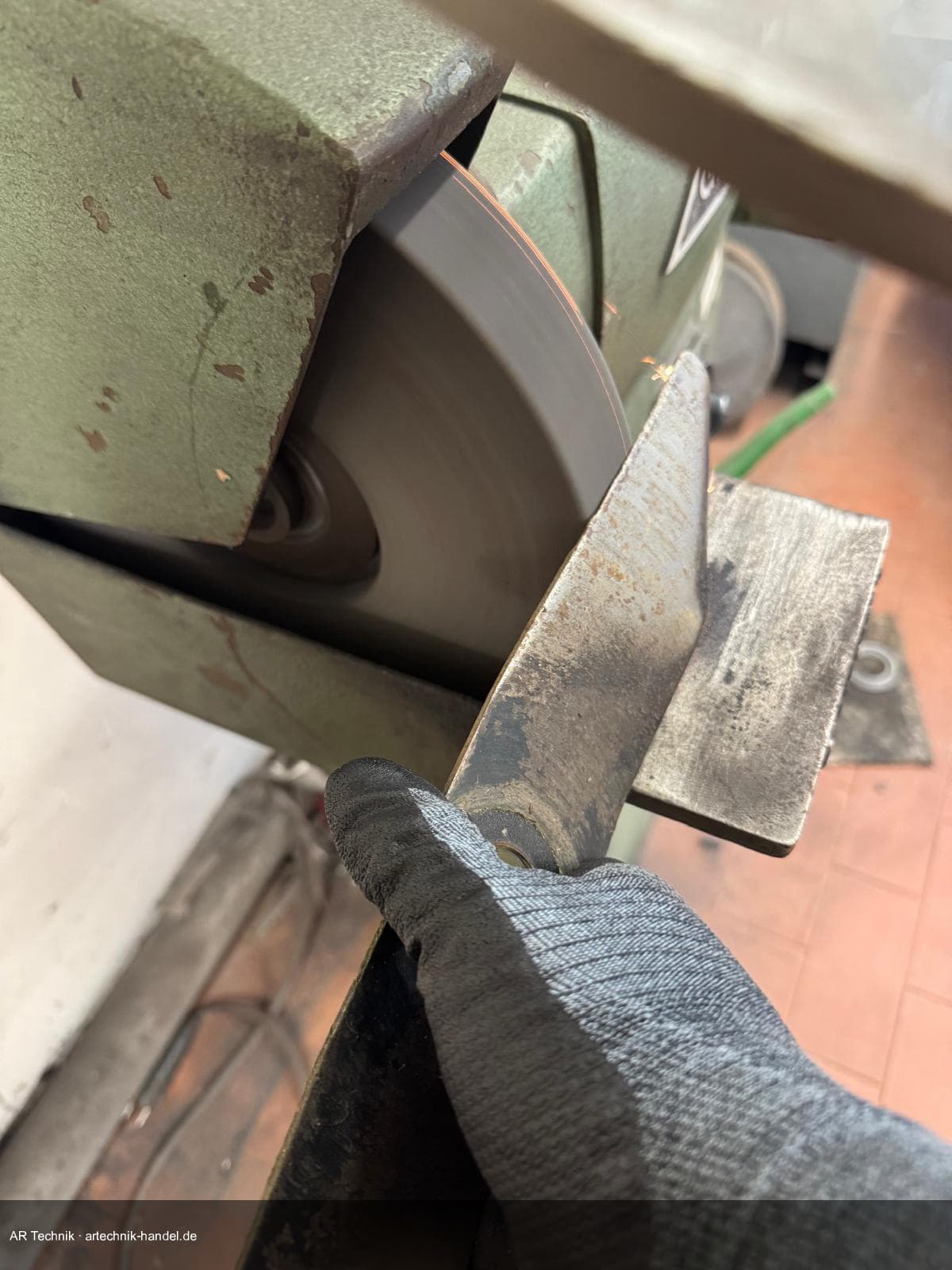 Rasenmähermesser schärfen und wuchten