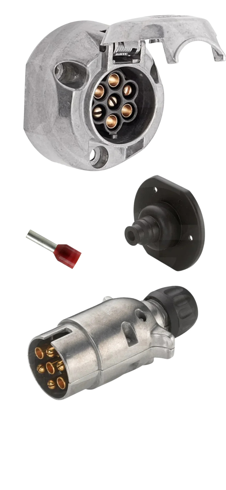 Anhänger-Elektrik-Reparatur Set 7-Polig